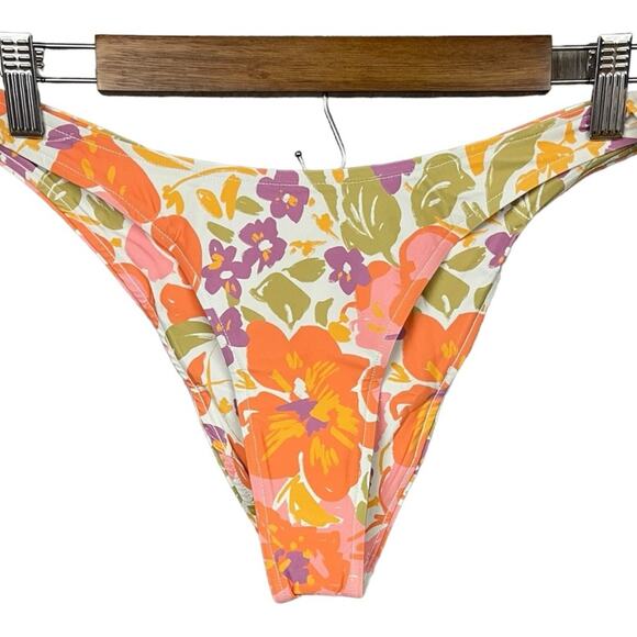 Stone Fox Swim Luka Bikini Bottom in Bloom Print Size XL NWT - Picture 4 of 9